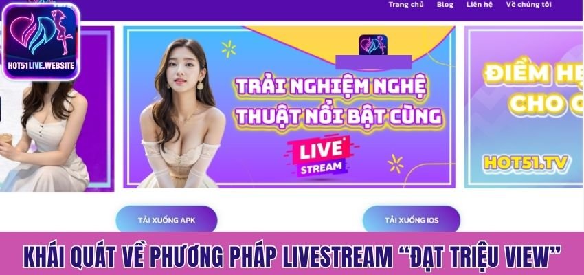 Giới thiệu khái quát nhất về phương pháp livestream “đạt triệu view”