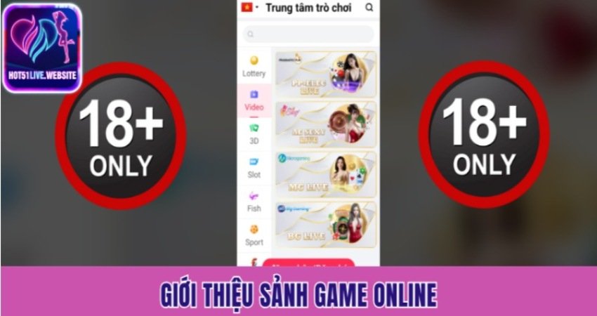 Giới thiệu sảnh Game online