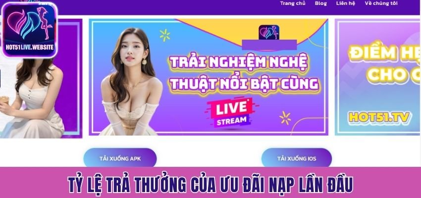 Tỷ lệ trả thưởng của ưu đãi nạp lần đầu 