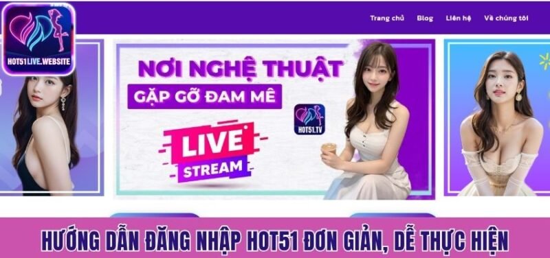 quy trình đăng nhập Hot51