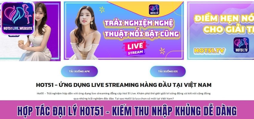 Hợp tác đại lý Hot51