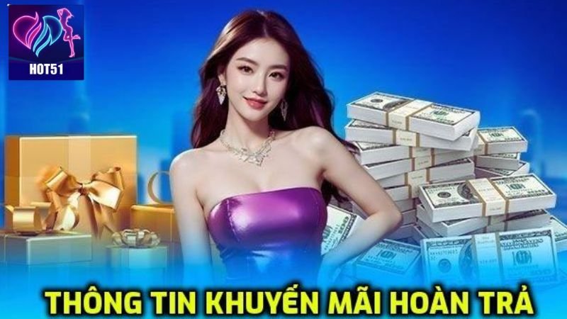 Cơ chế tính khuyến mãi hoàn tiền tại HOT51